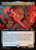 Scarlet Witch, Chaotic Avenger Marvel Super Heroes Commander Magic: The Gathering card image