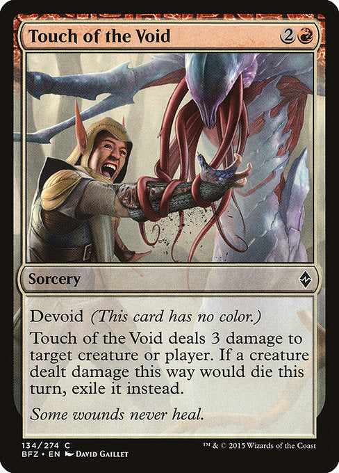 Touch of the Void - Battle for Zendikar #134
