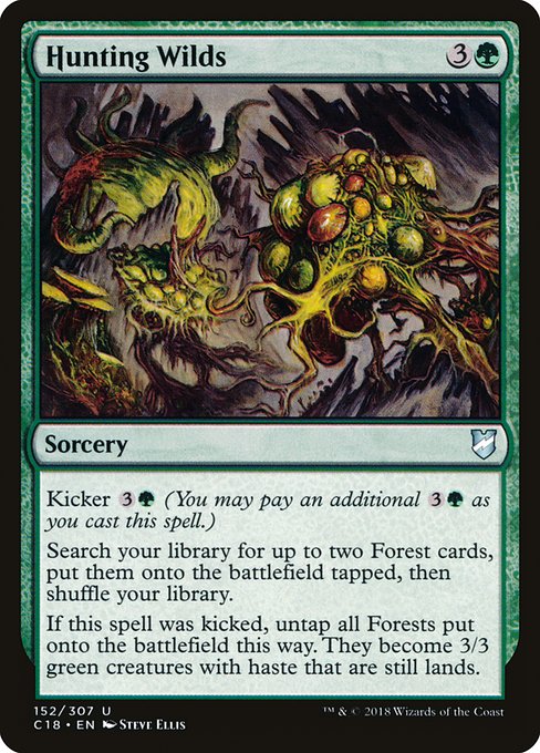 Hunting Wilds - Commander 2018 #152