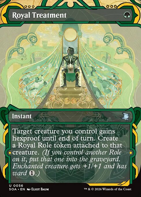 Royal Treatment - Secrets of Strixhaven Mystical Archive #56 Magic: The Gathering card image