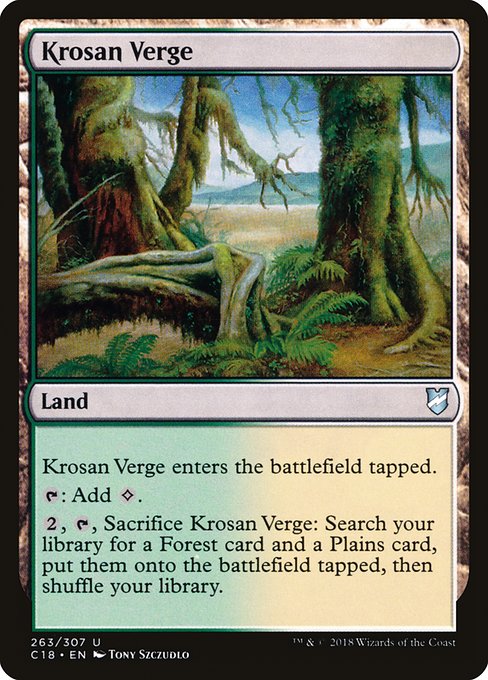 Krosan Verge - Commander 2018 #263