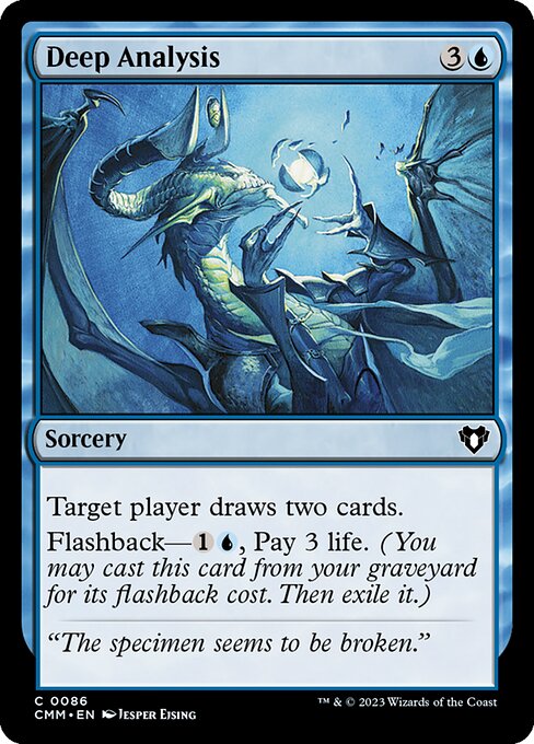 Deep Analysis - Commander Masters #86