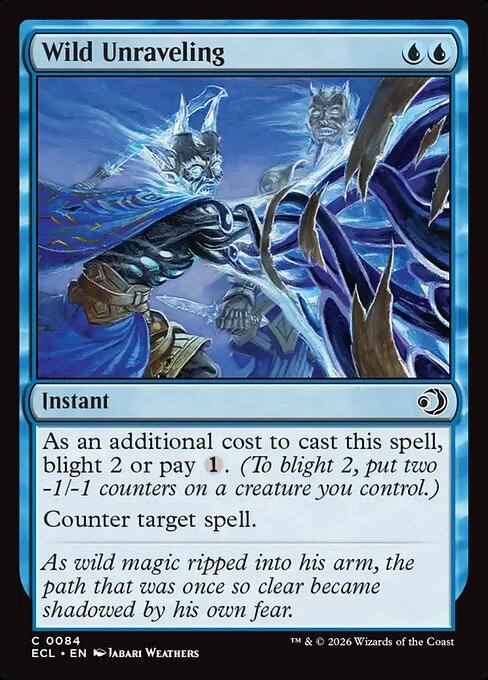 Wild Unraveling - Lorwyn Eclipsed #84 Magic: The Gathering card image