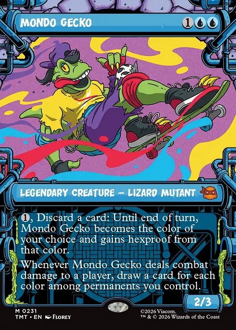 Mondo Gecko - Teenage Mutant Ninja Turtles #231