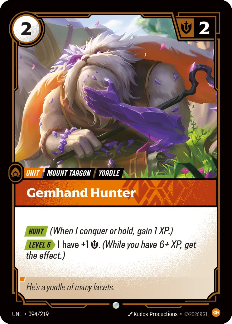 Gemhand Hunter Riftbound card image