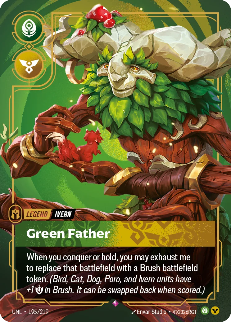 Ivern, Green Father Riftbound card image