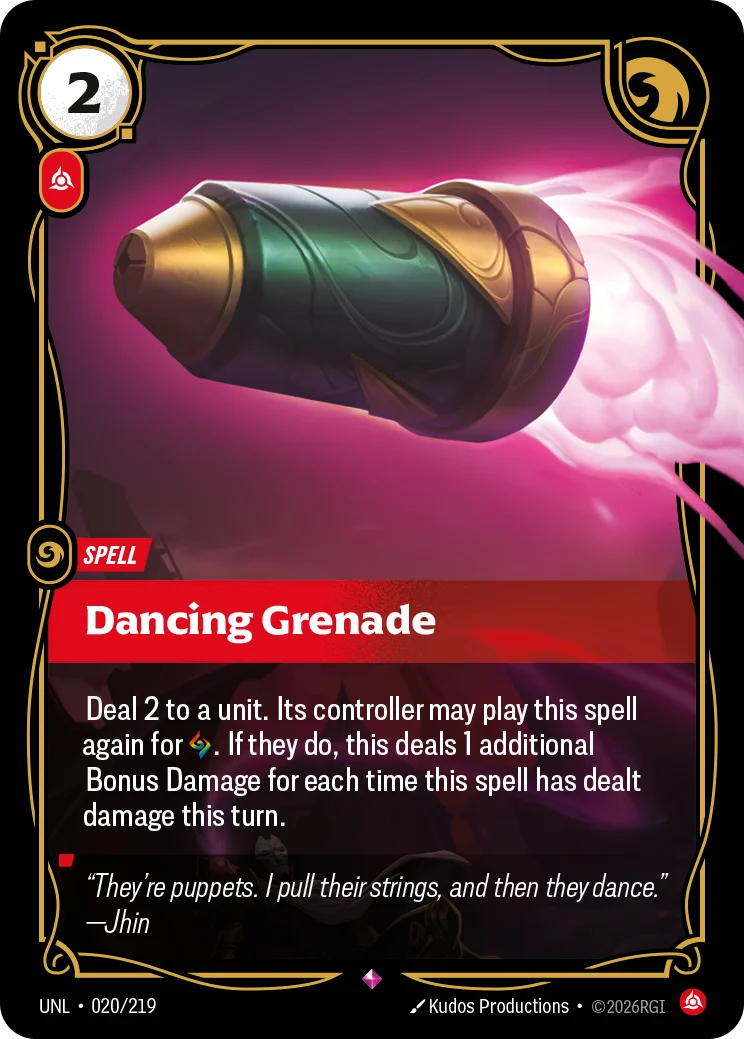 Dancing Grenade Riftbound card image