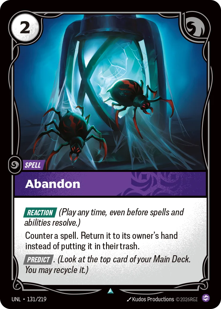 Abandon Riftbound card image