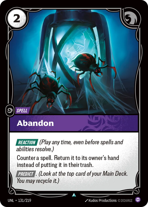 Abandon Riftbound card image