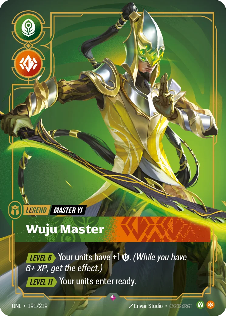 Master Yi, Wuju Master Riftbound card image