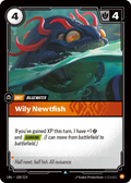 Wily Newtfish Riftbound card image