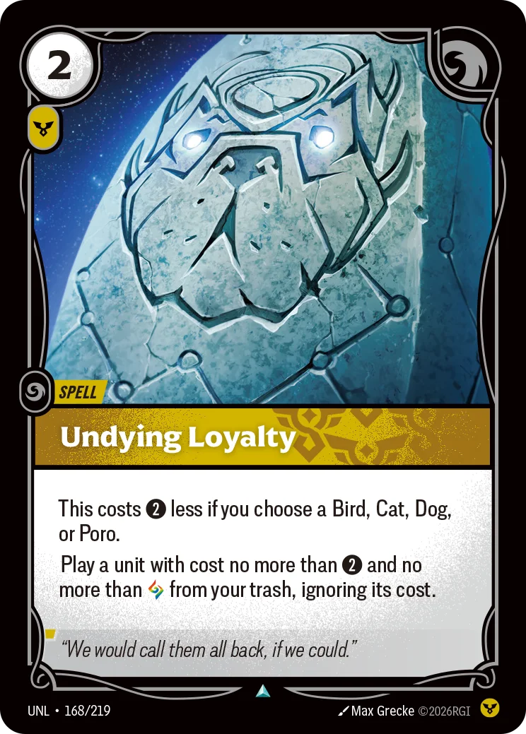 Undying Loyalty Riftbound card image