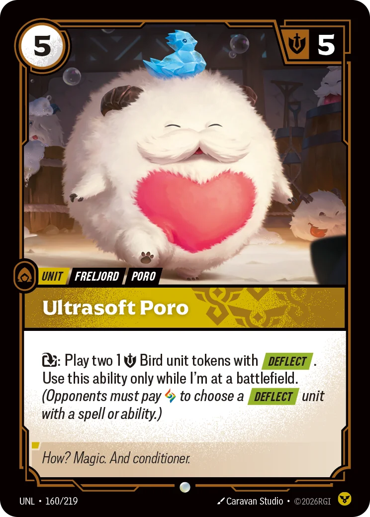 Ultrasoft Poro Riftbound card image