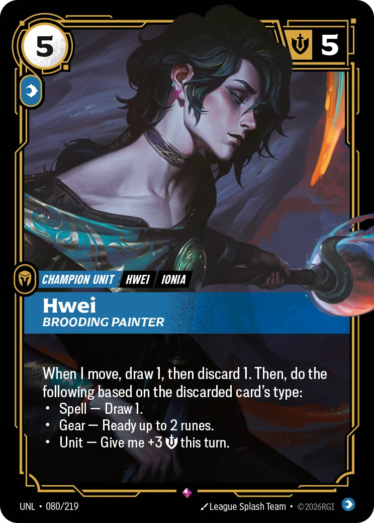 Hwei, Brooding Painter Riftbound card image