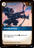 Icevale Archer Riftbound card image