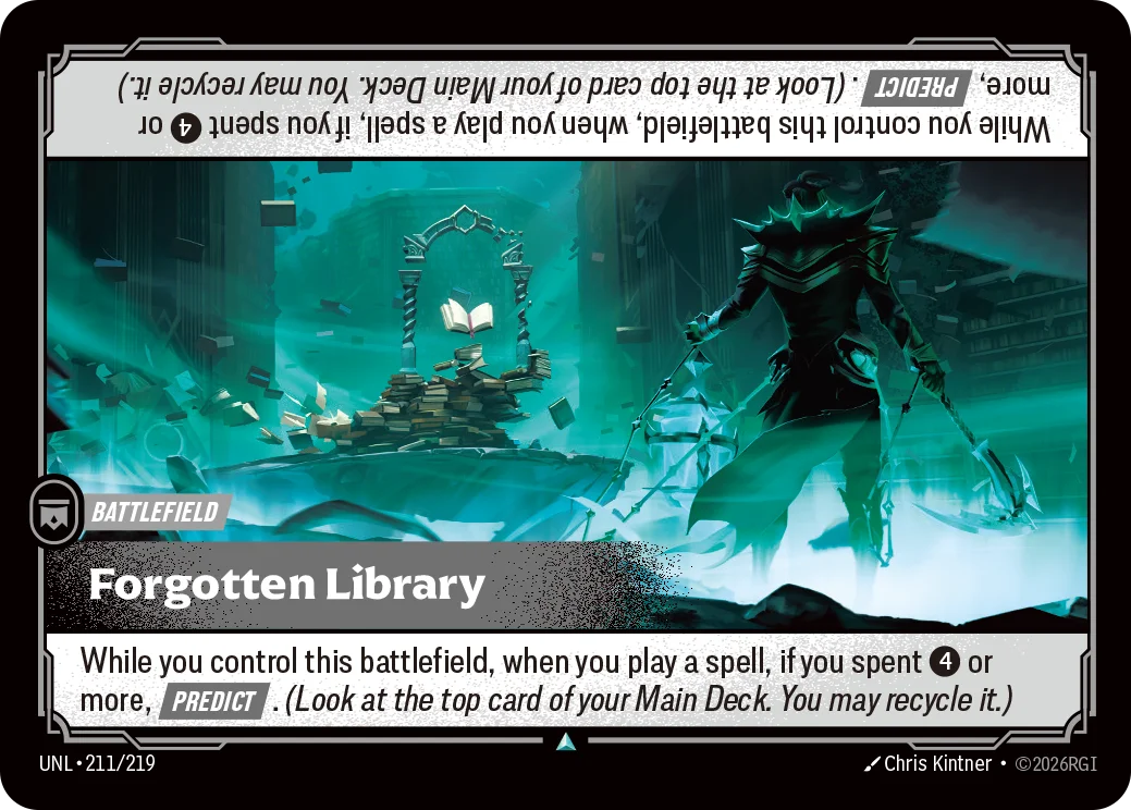 Forgotten Library Riftbound card image