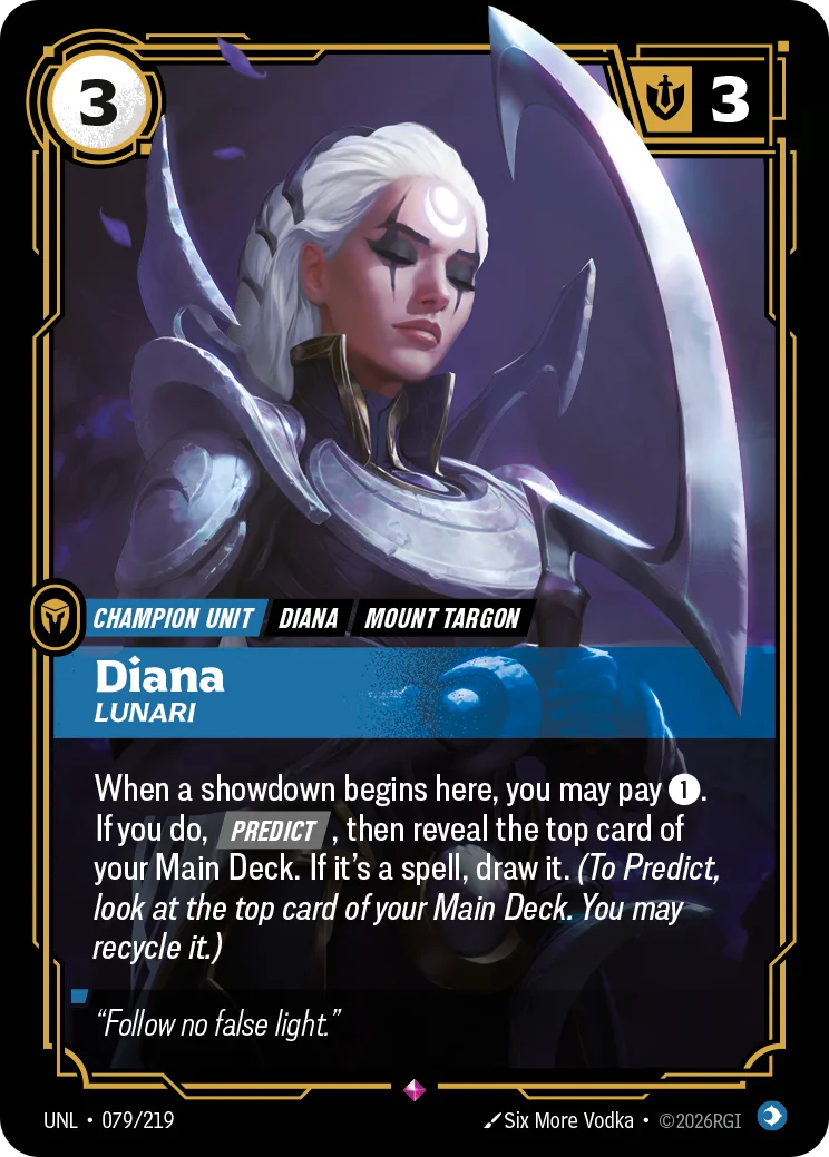Diana, Lunari Riftbound card image