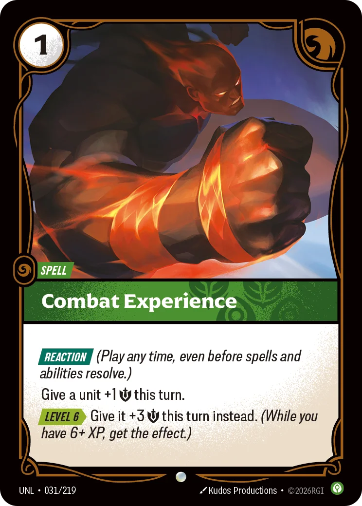 Combat Experience Riftbound card image