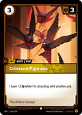 Crimson Pigeons Riftbound card image