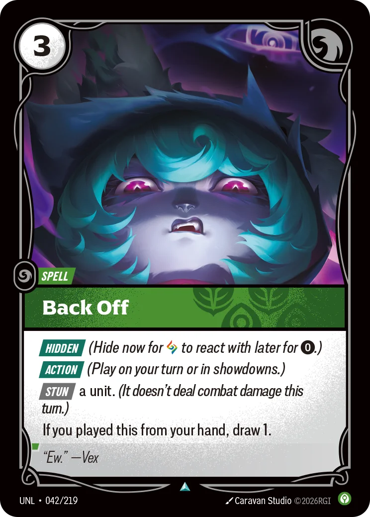 Back Off Riftbound card image