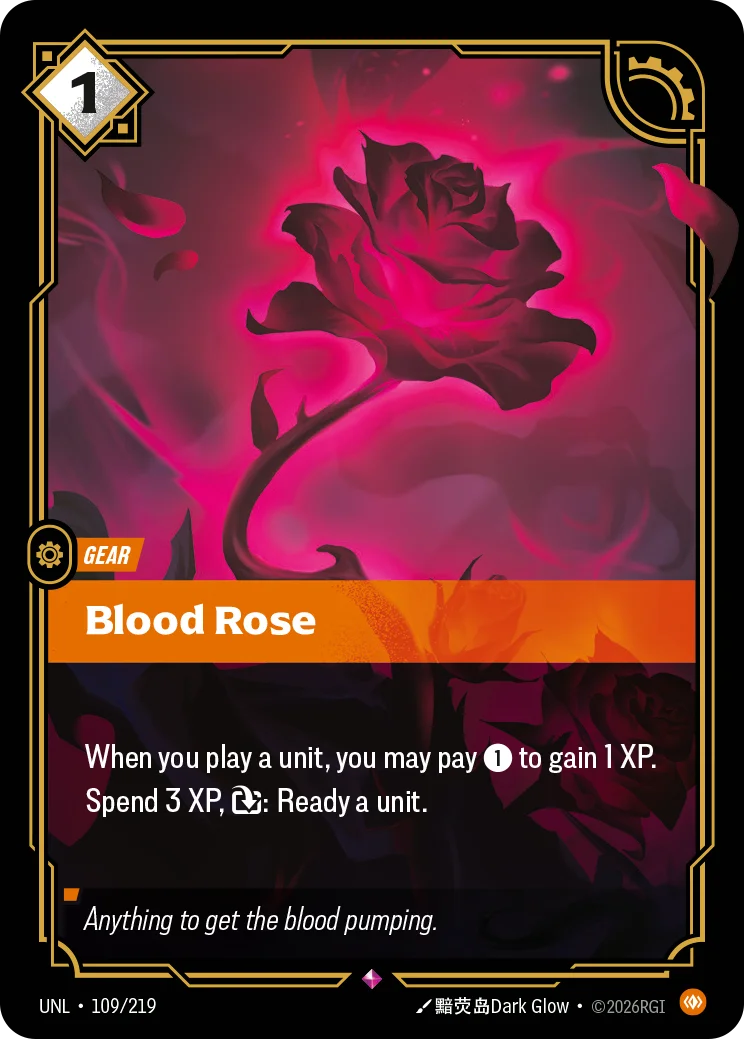 Blood Rose Riftbound card image