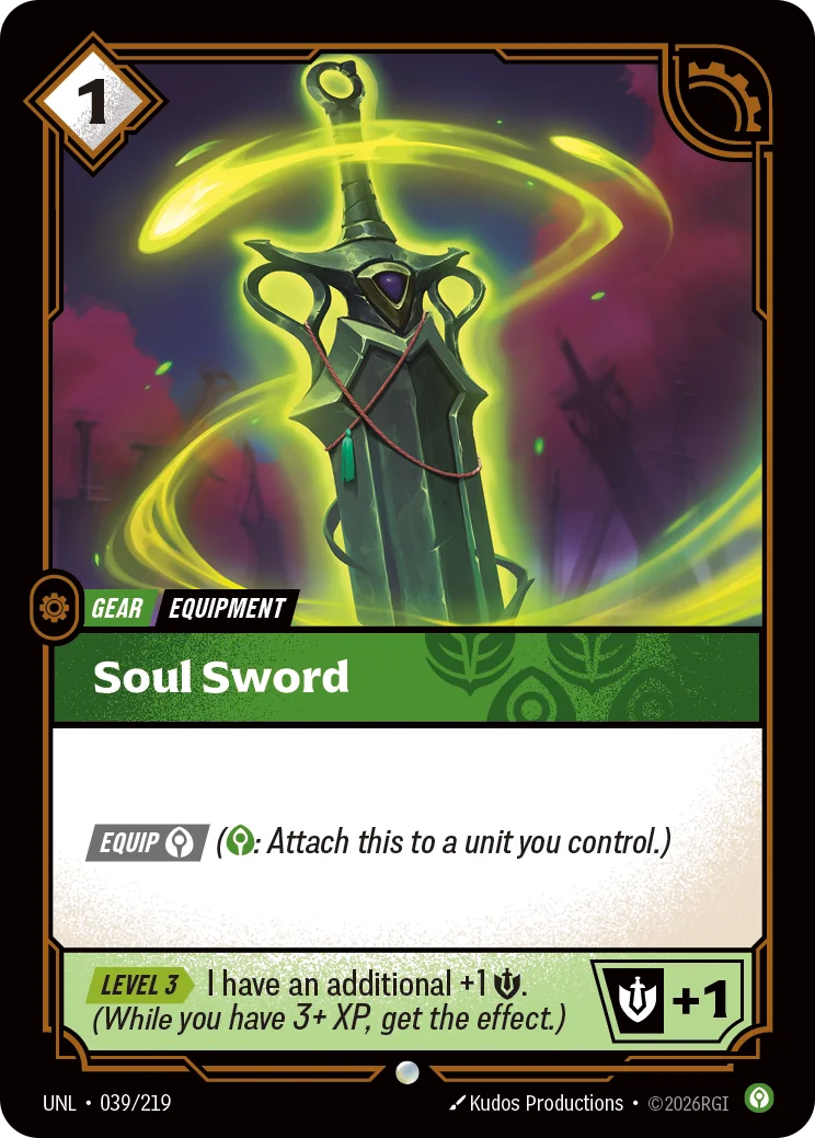 Soul Sword Riftbound card image