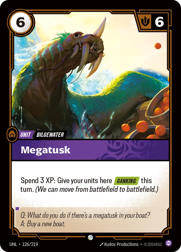 Megatusk Riftbound card image