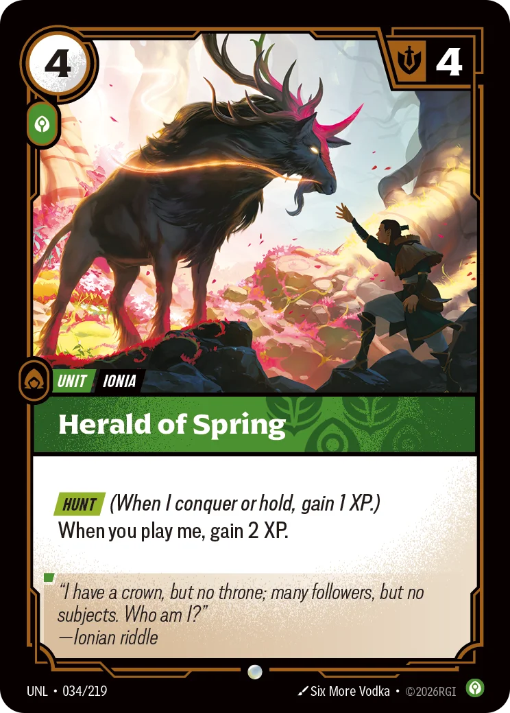 Herald of Spring Riftbound card image