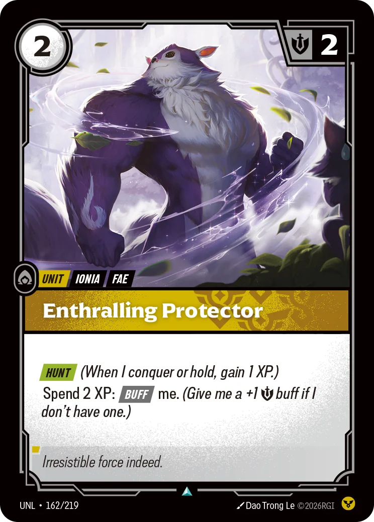 Enthralling Protector Riftbound card image