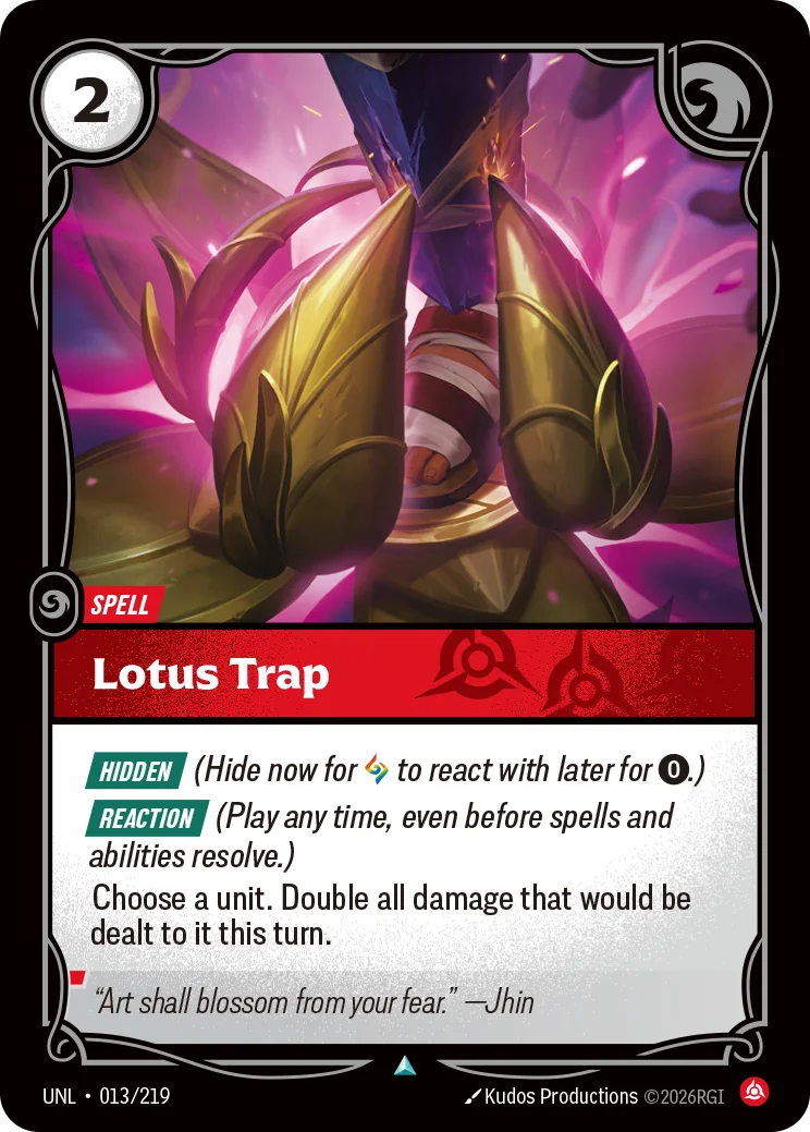 Lotus Trap Riftbound card image