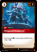 Prepared Neophyte Riftbound card image