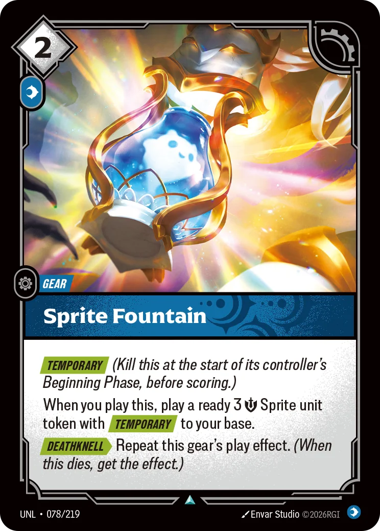 Sprite Fountain Riftbound card image
