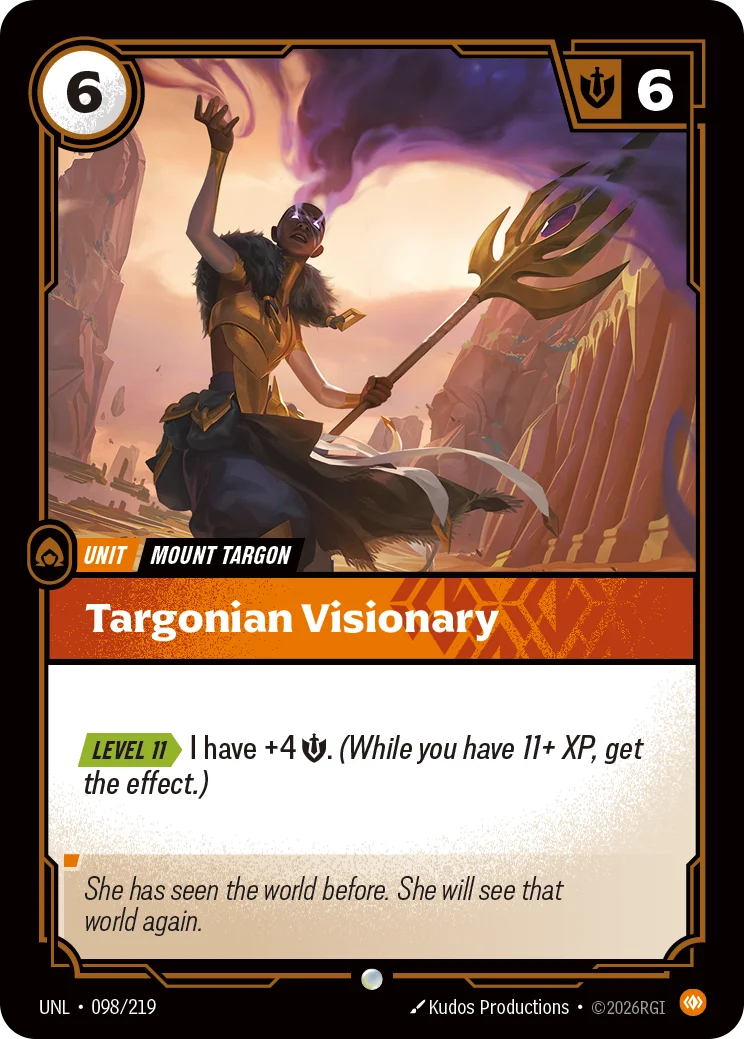 Targonian Visionary Riftbound card image