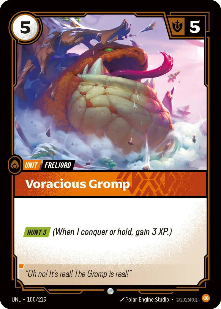 Voracious Gromp Riftbound card image
