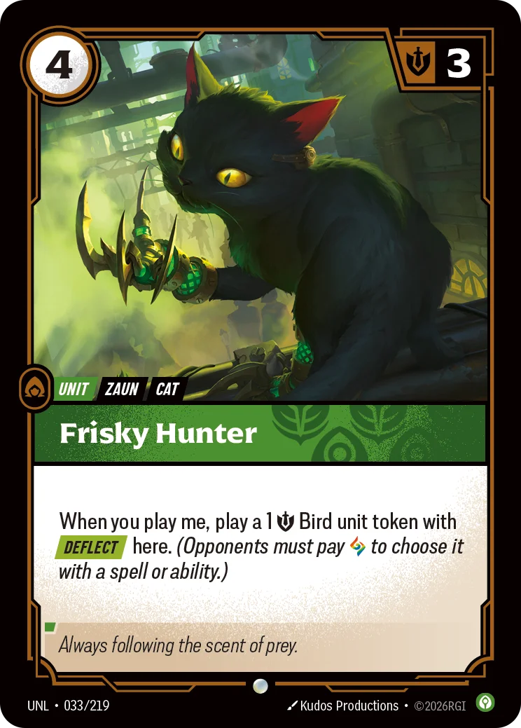 Frisky Hunter Riftbound card image