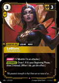 LeBlanc, Fragmented Riftbound card image