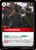Lord Broadmane Riftbound card image