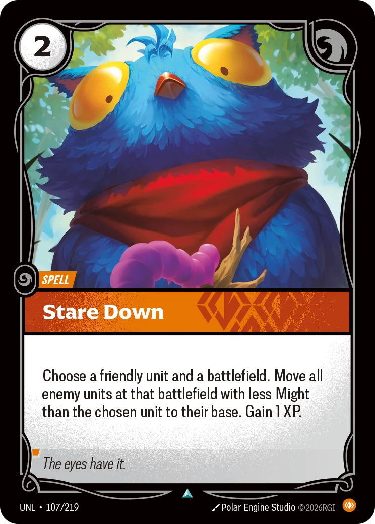 Stare Down Riftbound card image