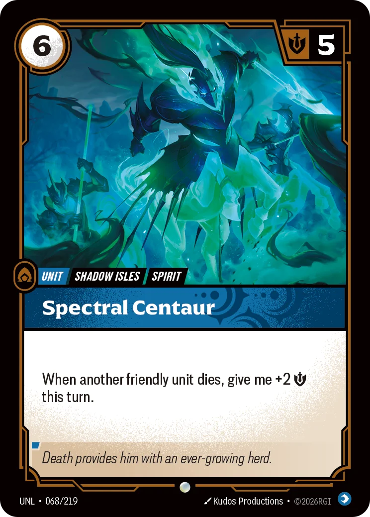 Spectral Centaur Riftbound card image