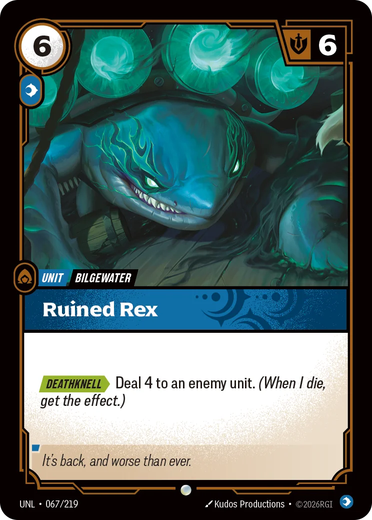 Ruined Rex Riftbound card image