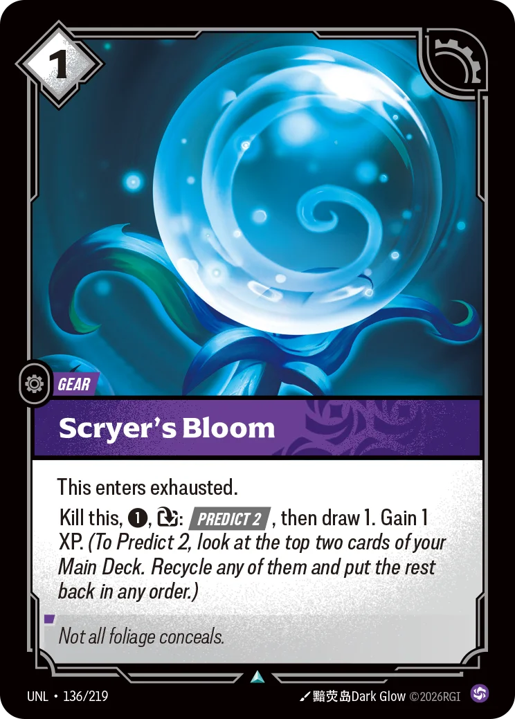 Scryer’s Bloom Riftbound card image