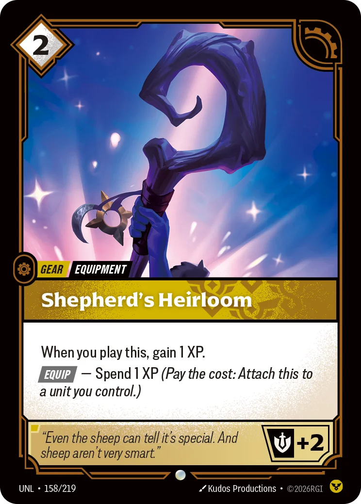 Shepherd’s Heirloom Riftbound card image