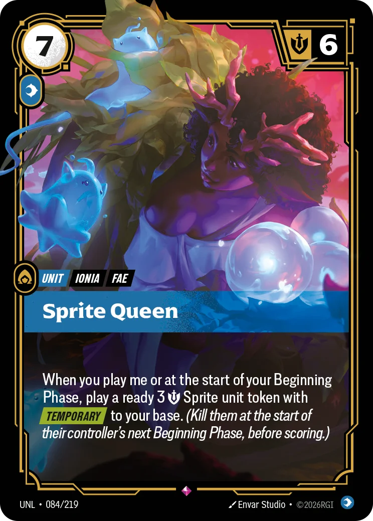 Sprite Queen Riftbound card image