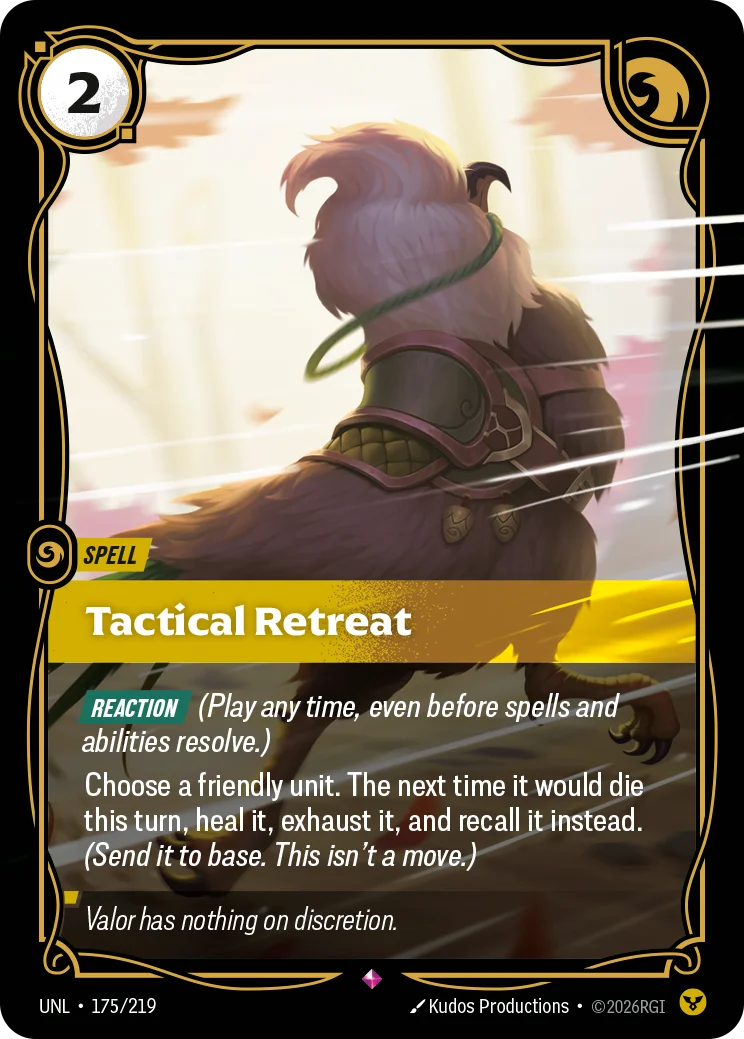 Tactical Retreat Riftbound card image