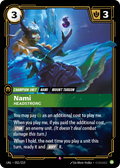 Nami, Headstrong Riftbound card image