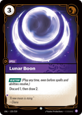 Lunar Boon Riftbound card image