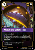 Maduli the Gatekeeper Riftbound card image