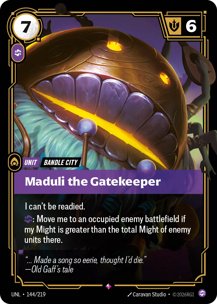 Maduli the Gatekeeper Riftbound card image