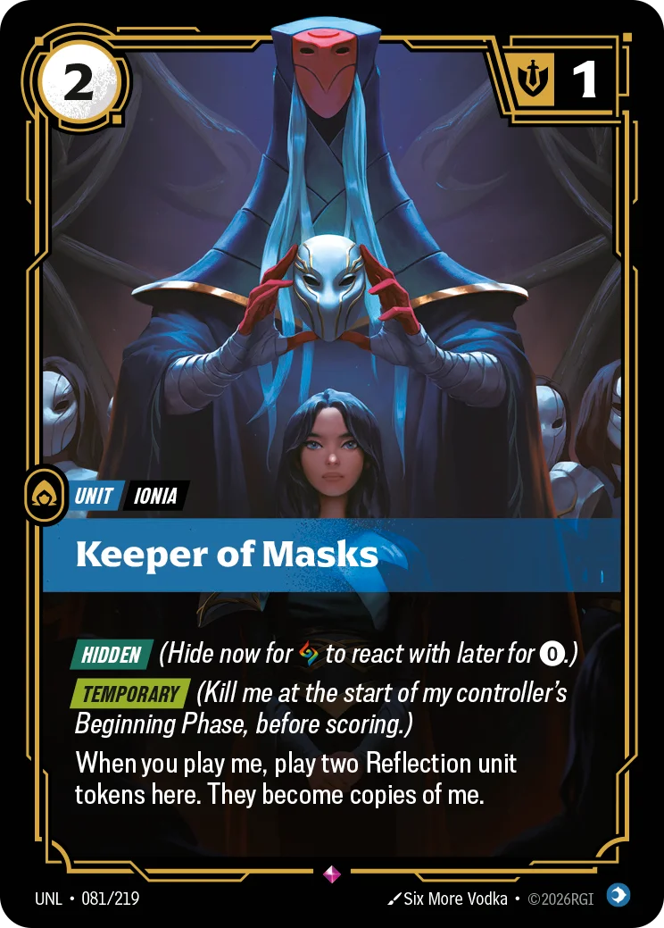 Keeper of Masks Riftbound card image
