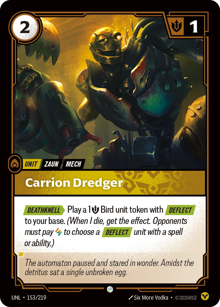 Carrion Dredger Riftbound card image